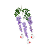 Maxbell Simulated  Flower Hummingbird Feeder Sturdy Multipurpose Long Branch