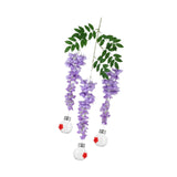 Maxbell Simulated  Flower Hummingbird Feeder Sturdy Multipurpose Long Branch