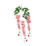 Maxbell Simulated  Flower Hummingbird Feeder Sturdy Multipurpose Long Branch