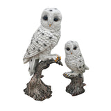 Maxbell Mother and Child Owls Figurine Set for Pathways Decor Lovely Resin