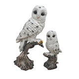 Maxbell Mother and Child Owls Figurine Set for Pathways Decor Lovely Resin