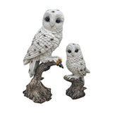 Maxbell Mother and Child Owls Figurine Set for Pathways Decor Lovely Resin