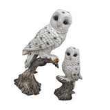 Maxbell Mother and Child Owls Figurine Set for Pathways Decor Lovely Resin