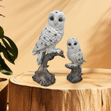 Maxbell Mother and Child Owls Figurine Set for Pathways Decor Lovely Resin