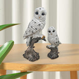 Maxbell Mother and Child Owls Figurine Set for Pathways Decor Lovely Resin
