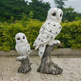 Maxbell Mother and Child Owls Figurine Set for Pathways Decor Lovely Resin