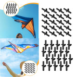 Maxbell 20x Plastic Kite Frame Connectors Joints Supplies Quick Assembly Replacement S