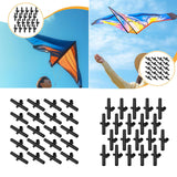 Maxbell 20x Plastic Kite Frame Connectors Joints Supplies Quick Assembly Replacement S