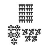 Maxbell 30 Pieces Kite Connectors 3 Way Enhanced Flight Stability Easy Installation 6mm