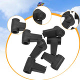 Maxbell 30 Pieces Kite Connectors 3 Way Enhanced Flight Stability Easy Installation 6mm