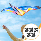 Maxbell 30 Pieces Kite Connectors 3 Way Enhanced Flight Stability Easy Installation 8mm