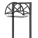 Maxbell Garden Hose Holder Iron Hose Hanger for Watering Equipment Flowerbed Outdoor