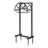 Maxbell Garden Hose Holder Iron Hose Hanger for Watering Equipment Flowerbed Outdoor