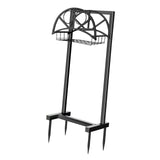 Maxbell Garden Hose Holder Iron Hose Hanger for Watering Equipment Flowerbed Outdoor