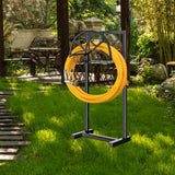 Maxbell Garden Hose Holder Iron Hose Hanger for Watering Equipment Flowerbed Outdoor