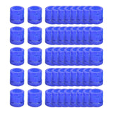 Maxbell 50 Pieces 0.35inch Race Pigeon Leg Snap Ring Multipurpose Plastic