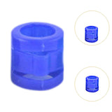 Maxbell 50 Pieces 0.35inch Race Pigeon Leg Snap Ring Multipurpose Plastic