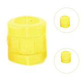 Maxbell 50 Pieces 0.35inch Race Pigeon Leg Snap Ring Multipurpose Plastic