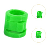 Maxbell 50 Pieces 0.35inch Race Pigeon Leg Snap Ring Multipurpose Plastic