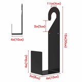 Maxbell Hose Hanger Heavy Duty Stand Bracket Garage Hanger for Ladder Hose Reel Bike