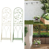 Maxbell Garden Trellis with Plant Stands Detachable for Backyard Garden Decor
