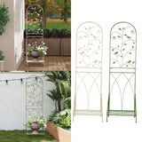 Maxbell Garden Trellis with Plant Stands Detachable for Backyard Garden Decor