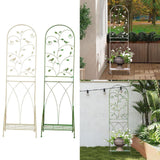 Maxbell Garden Trellis with Plant Stands Detachable for Backyard Garden Decor