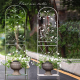 Maxbell Garden Trellis with Plant Stands Detachable for Backyard Garden Decor