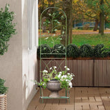Maxbell Garden Trellis with Plant Stands Detachable for Backyard Garden Decor