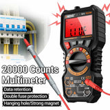 Maxbell 20000 Counts Multimeter Tester Stable Auto Ranging for Car Home Use Outlets