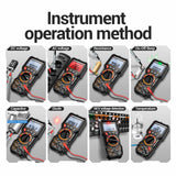 Maxbell 20000 Counts Multimeter Tester Stable Auto Ranging for Car Home Use Outlets