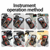 Maxbell 20000 Counts Multimeter Tester Stable Auto Ranging for Car Home Use Outlets