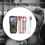 Maxbell 6000 Counts Multimeter with Ncv Function for Home Use Outlets Fuses Vehicles