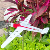 Maxbell Airplane Wind Spinner Modern Collection Metal for Home Yard Outdoor