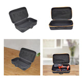 Maxbell Electric Drill Storage Bag Hard Case Lightweight Tool Bag for Saw Hand Tools Solid Black