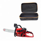 Maxbell Electric Drill Storage Bag Hard Case Lightweight Tool Bag for Saw Hand Tools Black Orange