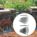 Maxbell 20x Beehive Frame Space Strips Beehive Frame Spacers for Household Beginners 8 Frames