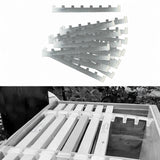 Maxbell 20x Beehive Frame Space Strips Beehive Frame Spacers for Household Beginners 8 Frames