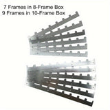 Maxbell 20x Beehive Frame Space Strips Beehive Frame Spacers for Household Beginners 8 Frames