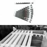 Maxbell 20x Beehive Frame Space Strips Beehive Frame Spacers for Household Beginners 10 Frames