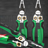 Maxbell Cable Stripper Hand Tool Wire Cutter Crimper for Iron Wires Bending Clamping