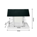 Maxbell Outside Hanging Bird Feeder Equipment Feeding Station for Park Backyard Lawn