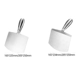 Maxbell Stainless Steel Putty Knife Anti Rust for Drywall Finishing Plaster Scraping S Straight