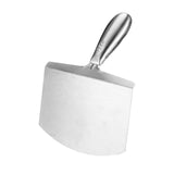 Maxbell Stainless Steel Putty Knife Anti Rust for Drywall Finishing Plaster Scraping S Arc
