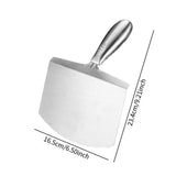Maxbell Stainless Steel Putty Knife Anti Rust for Drywall Finishing Plaster Scraping S Arc