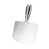 Maxbell Stainless Steel Putty Knife Anti Rust for Drywall Finishing Plaster Scraping L Straight