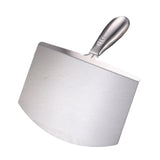 Maxbell Stainless Steel Putty Knife Anti Rust for Drywall Finishing Plaster Scraping L Arc