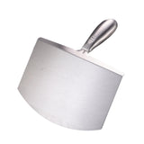 Maxbell Stainless Steel Putty Knife Anti Rust for Drywall Finishing Plaster Scraping L Arc