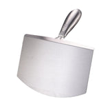Maxbell Stainless Steel Putty Knife Anti Rust for Drywall Finishing Plaster Scraping L Arc