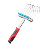 Maxbell Hand Rake Garden Tool Cultivator Garden Hand Rake for Lawn Yard Work Seaside